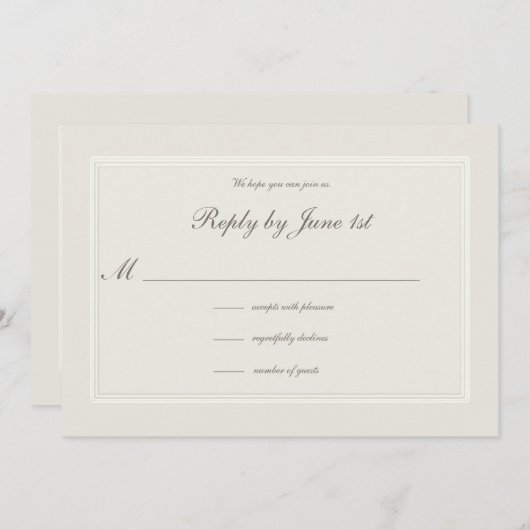 Ecru träumt formale traditionelle Hochzeitsreaktio (Vorne/Hinten)