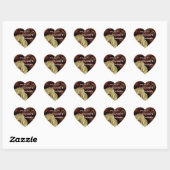 Ecru und Rose Wedding Sticker V01 (Blatt)