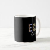 Ecse Team Leopard Ck Zur Schule Süße Lehrerinnen F Kaffeetasse (VorderseiteRechts)