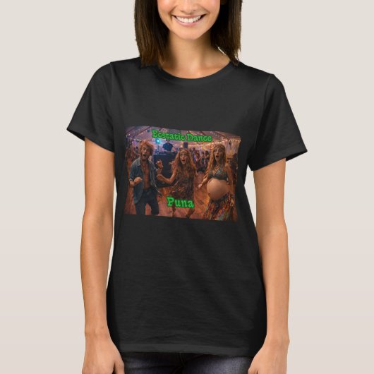 Ecstatic Dance Puna T-Shirt (Vorderseite)