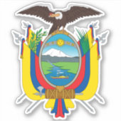 Ecuador Aufkleber (Vorderseite)