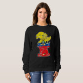 Ecuador Axolotls Ecuador Ecuadoren Sweatshirt (Vorne ganz)