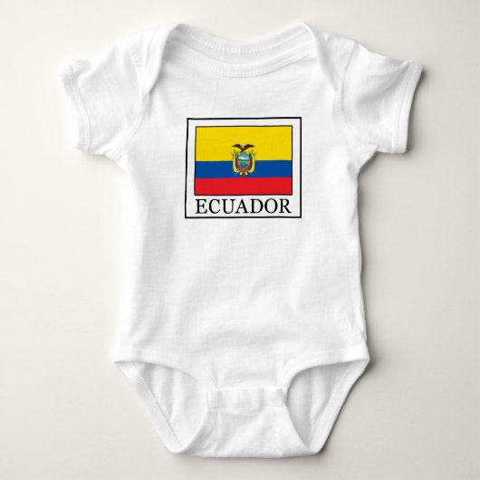 Ecuador Baby Strampler (Vorderseite)