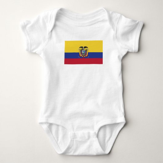 Ecuador Baby Strampler (Vorderseite)