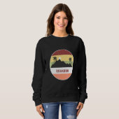 Ecuador Berg und Palmen Sweatshirt (Vorne ganz)