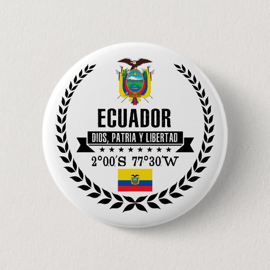 Ecuador Button (Vorderseite)