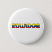 Ecuador Button (Vorderseite)