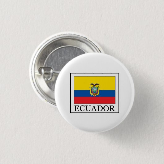 Ecuador Button (Vorne & Hinten)