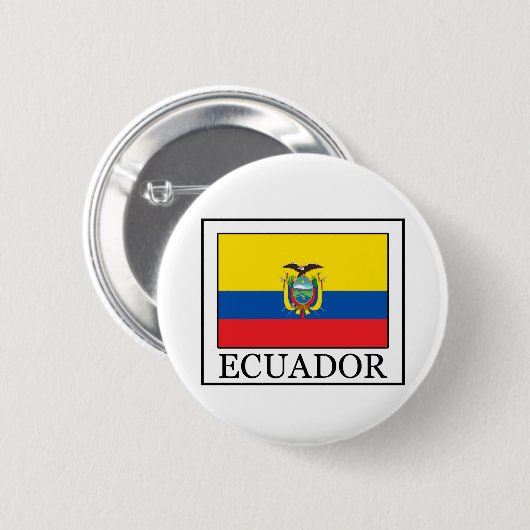 Ecuador Button (Vorne & Hinten)