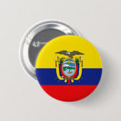 Ecuador Button (Vorne & Hinten)