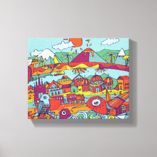 Ecuador Canvas Painting Leinwanddruck