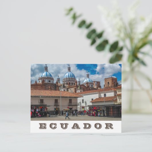 Ecuador, (Cuenca) Postkarte (Stehend Vorderseite)