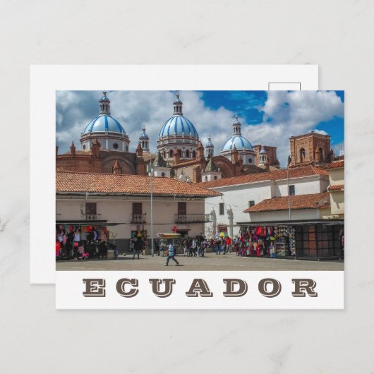 Ecuador, (Cuenca) Postkarte (Vorne/Hinten)