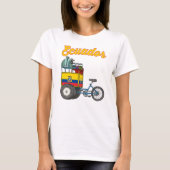 Ecuador-Design für Ecuatorianos T-Shirt (Vorderseite)