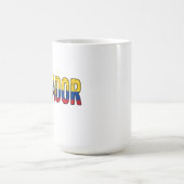 Ecuador-Design Kaffeetasse (Mittel)