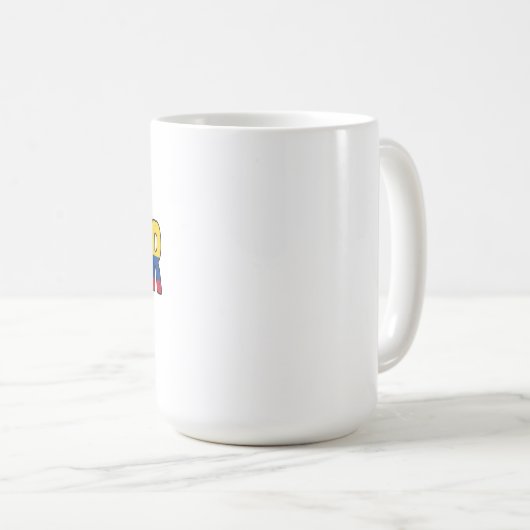 Ecuador-Design Kaffeetasse (VorderseiteRechts)
