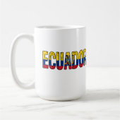 Ecuador-Design Kaffeetasse (Links)