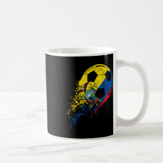 Ecuador Ecuadorian Flag Footll Player  Kaffeetasse