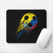 Ecuador Ecuadorian Flag Footll Player Mousepad (Mit Mouse)