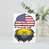 Ecuador Ecuadorianische amerikanische Tree Roots F Postkarte (Stehend Vorderseite)