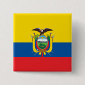 Ecuador (ecuadorianische Flagge) Button (Vorderseite)
