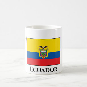 Ecuador (ecuadorianische Flagge) Kaffeetasse