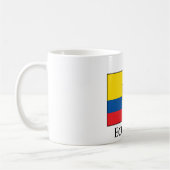 Ecuador (ecuadorianische Flagge) Kaffeetasse (Links)