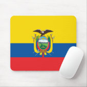 Ecuador (ecuadorianische Flagge) Mousepad (Mit Mouse)