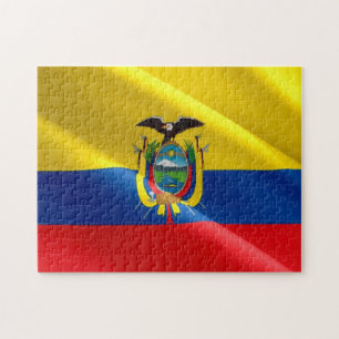 Ecuador - ecuadorianische Flagge - Puzzle