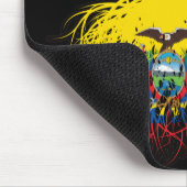 Ecuador Ecuadorianisches kanadisches Treuhandflagg Mousepad (Ecke)