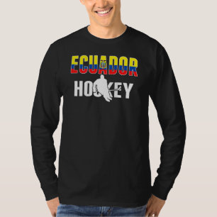 Ecuador Eishockeyfans  Ecuadorianische Hockeymanns T-Shirt