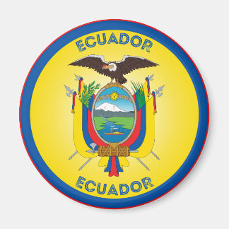 Ecuador-Erbe-Emblem Magnet