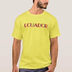 Ecuador Fahne für Liebhaber der ecuadorianischen W T-Shirt
