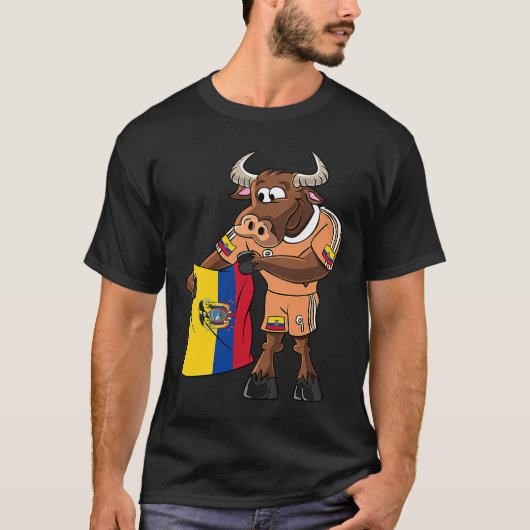 Ecuador Fan Taurus T-Shirt (Vorderseite)