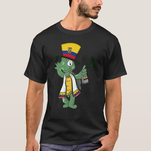 Ecuador Fan Tortoise T-Shirt (Vorderseite)