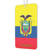 Ecuador Flag Autolufterfrischer (Links)