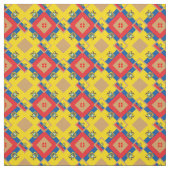Ecuador Flag & Ecuador Trendy Fabric Stoff (Muster)
