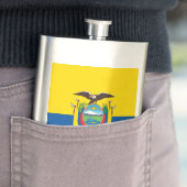 Ecuador Flag Elegant Patriotic Flachmann (Beispiel)