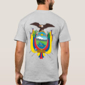 Ecuador Flag Independence Celebration T-Shirt (Rückseite)