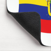 Ecuador Flag Mousepad (Ecke)
