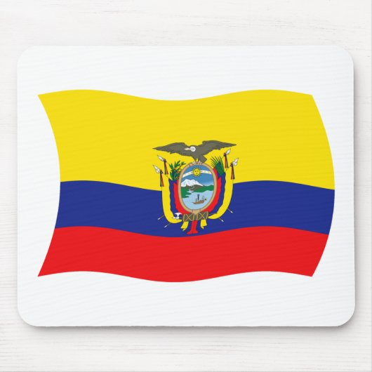 Ecuador Flag Mousepad (Vorne)