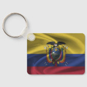 Ecuador Flag Schlüsselanhänger (Rückseite)