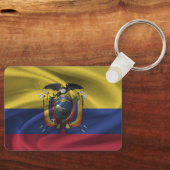 Ecuador Flag Schlüsselanhänger (Vorderseite)