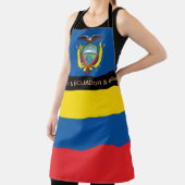 Ecuador Flag Schürze, Ecuador Koch Küche Schürze (InSitu)