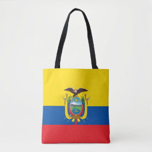 Ecuador Flag Totag Tasche