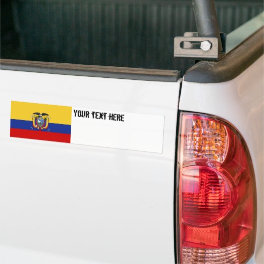 Ecuador-Flagge Autoaufkleber (Auf Lkw)