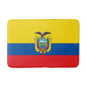Ecuador-Flagge Badematte (Vorderseite)