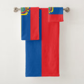 Ecuador-Flagge Badhandtuch Set (Insitu)