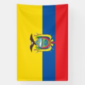 Ecuador-Flagge Banner (Vertikal)
