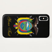 Ecuador-Flagge Case-Mate iPhone Hülle (Rückseite (Horizontal))